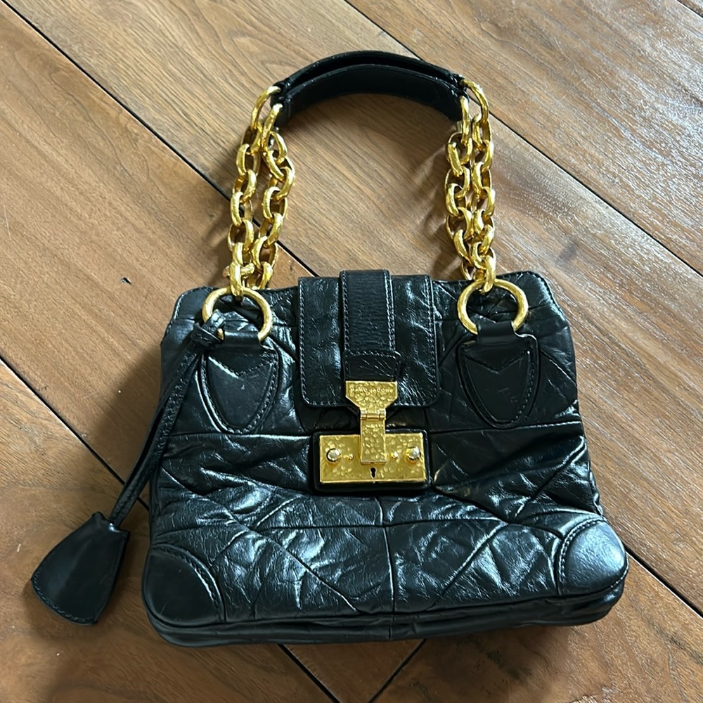 Marc Jacobs Black Calfskin bag
